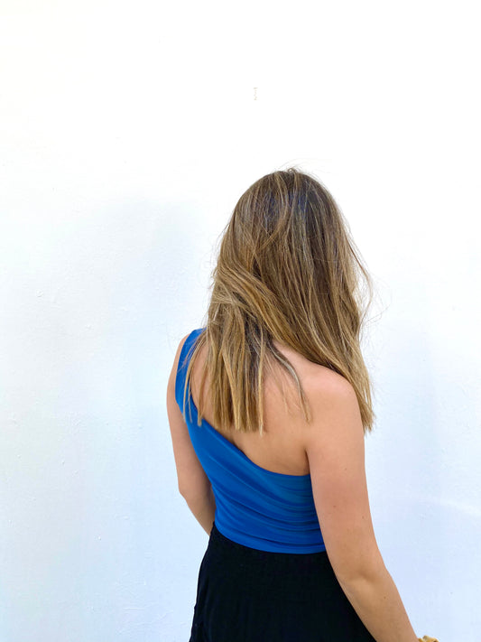 Top Josefina Azul Petróleo