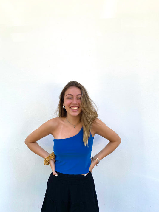 Top Josefina Azul Petróleo