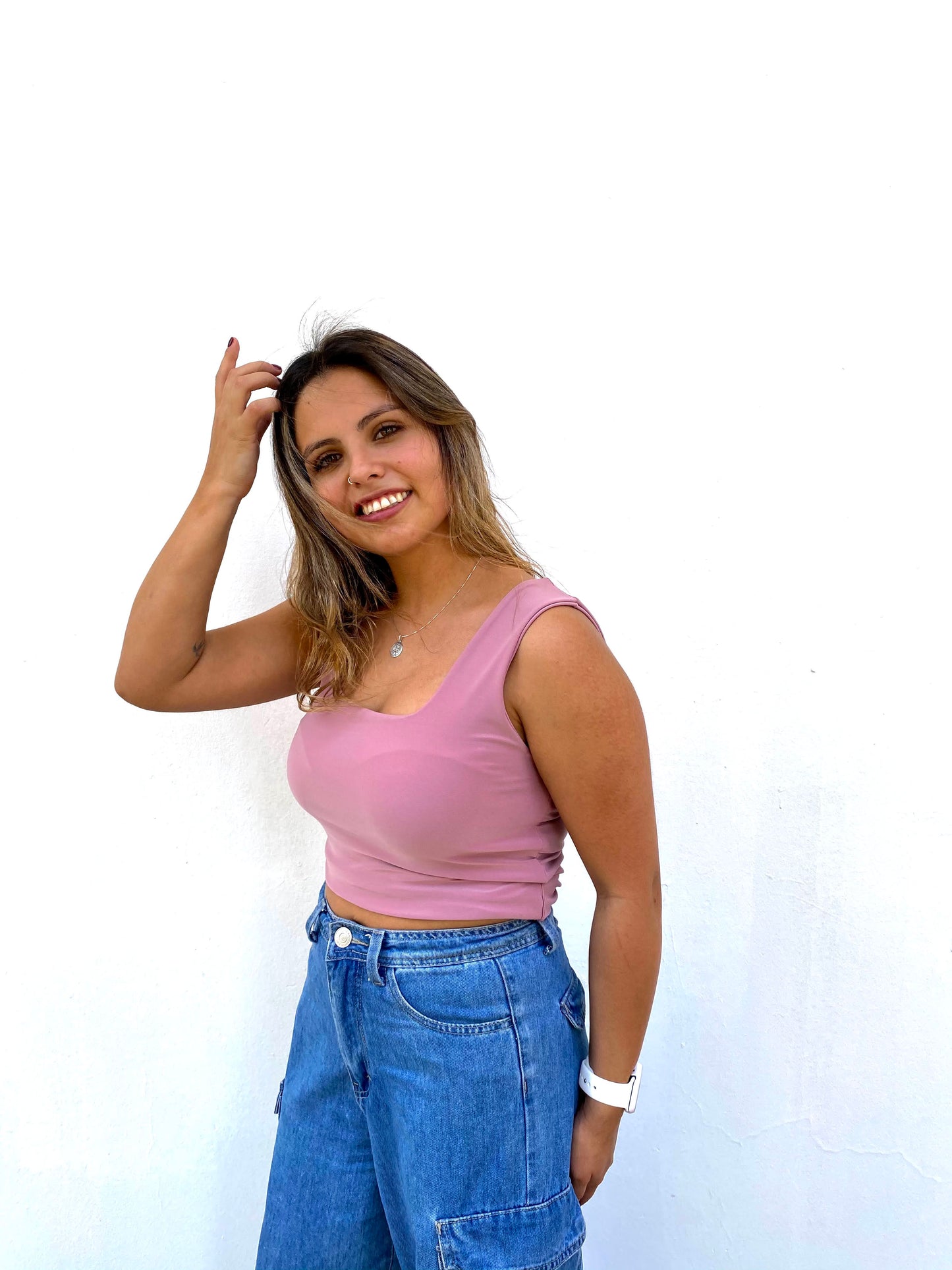 Top Simonne Palo Rosa