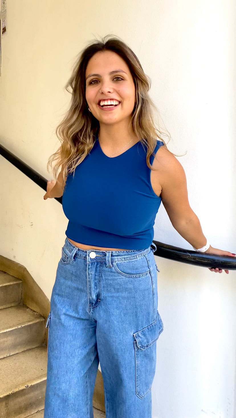 Top Pia Azul Petróleo